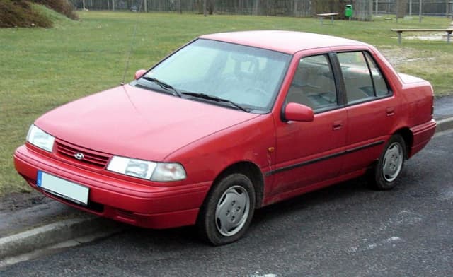 1989 Hyundai Pony (X-2) 1.5 (72 Hp)